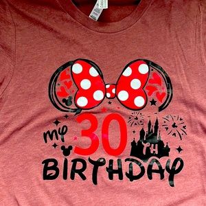 #Disney “It’s my 30th Birthday “ Shirt for Disney Lovers